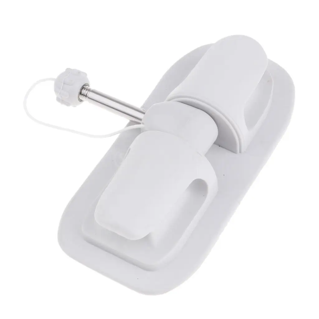 Gray Universal Kayak Oar Lock Patch Paddle Lock Mount Inflatable Boat Dinghy Replacement Accessories