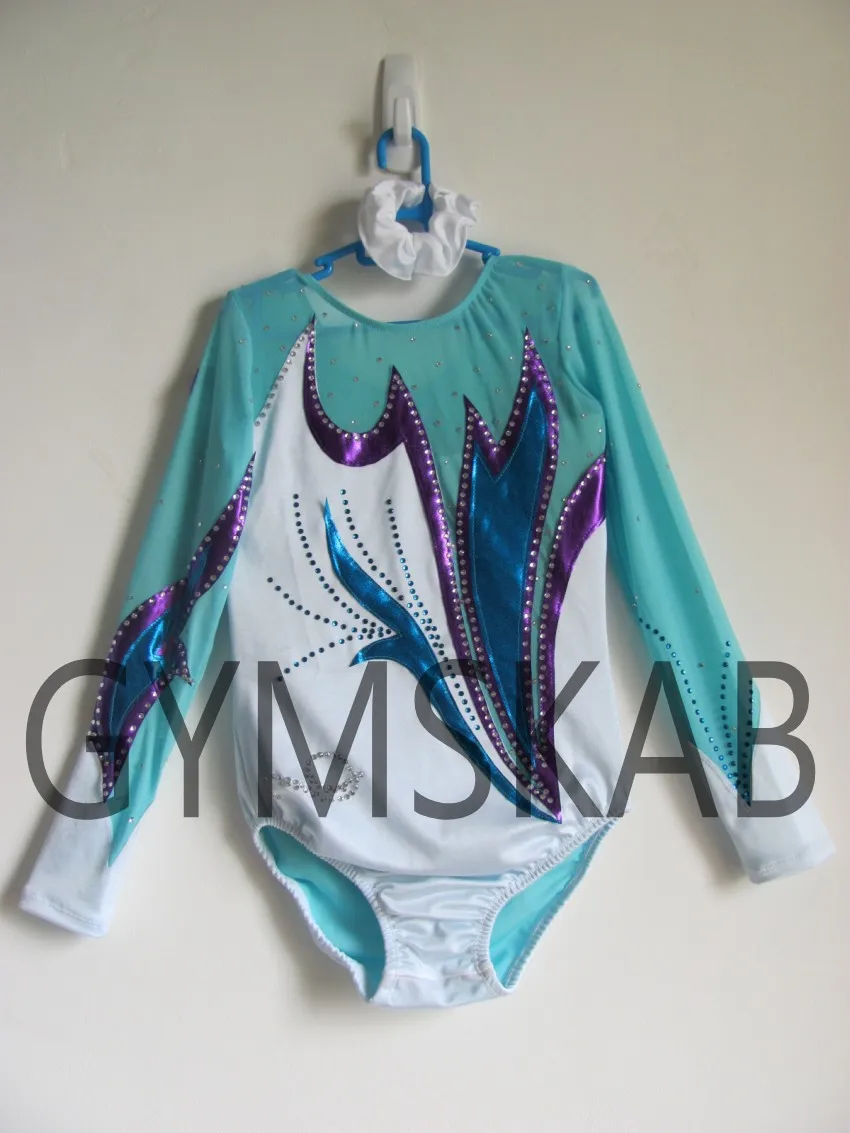 

Gymnastics Rhythmic Leotard Women's Girl's Customized Ballet Leotard Dress Gym Leotard 7027