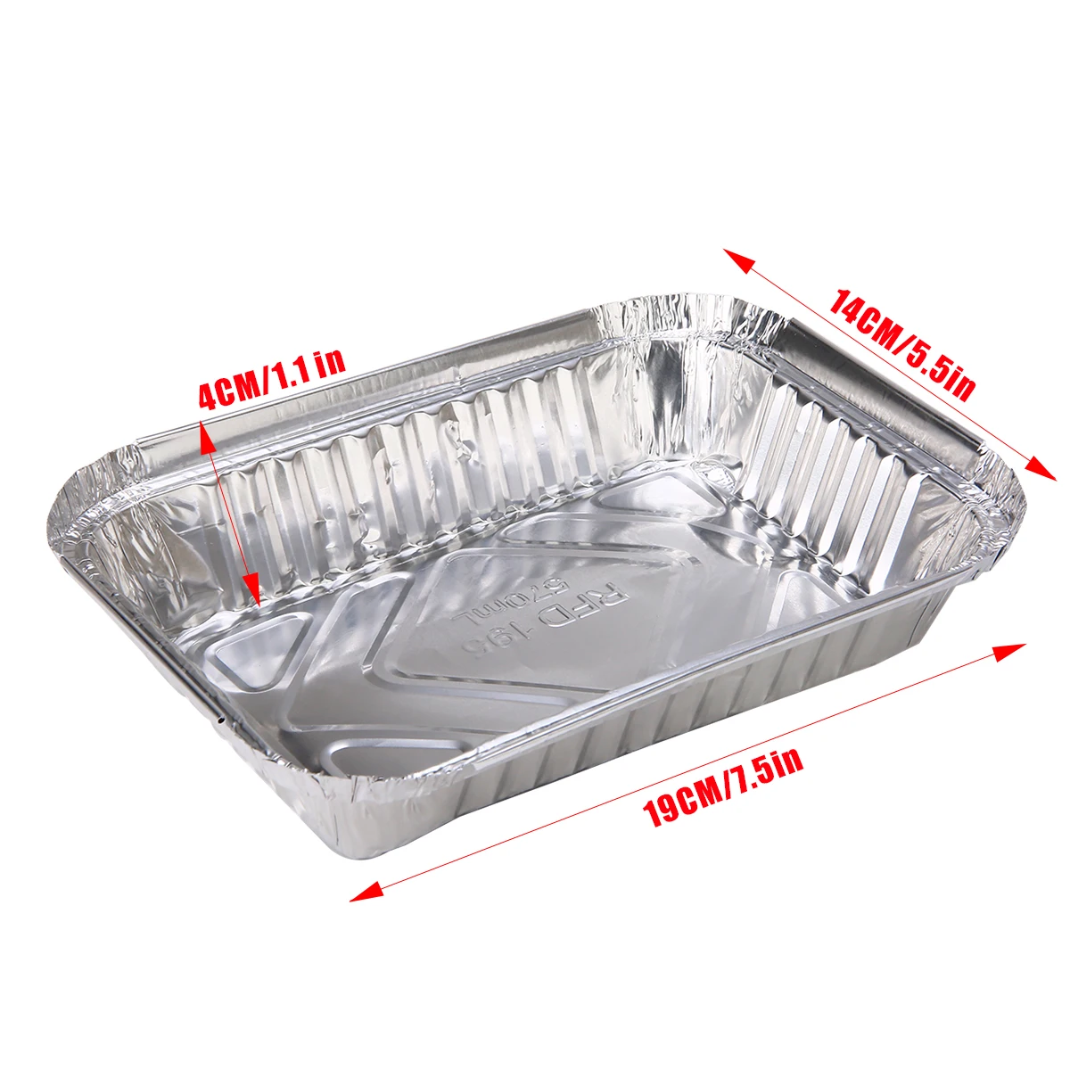 30pcs Disposable BBQ Drip Pans Aluminum Foil Grease Drip Pans Recyclable Grill Catch Tray For Weber Outdoor Supplies