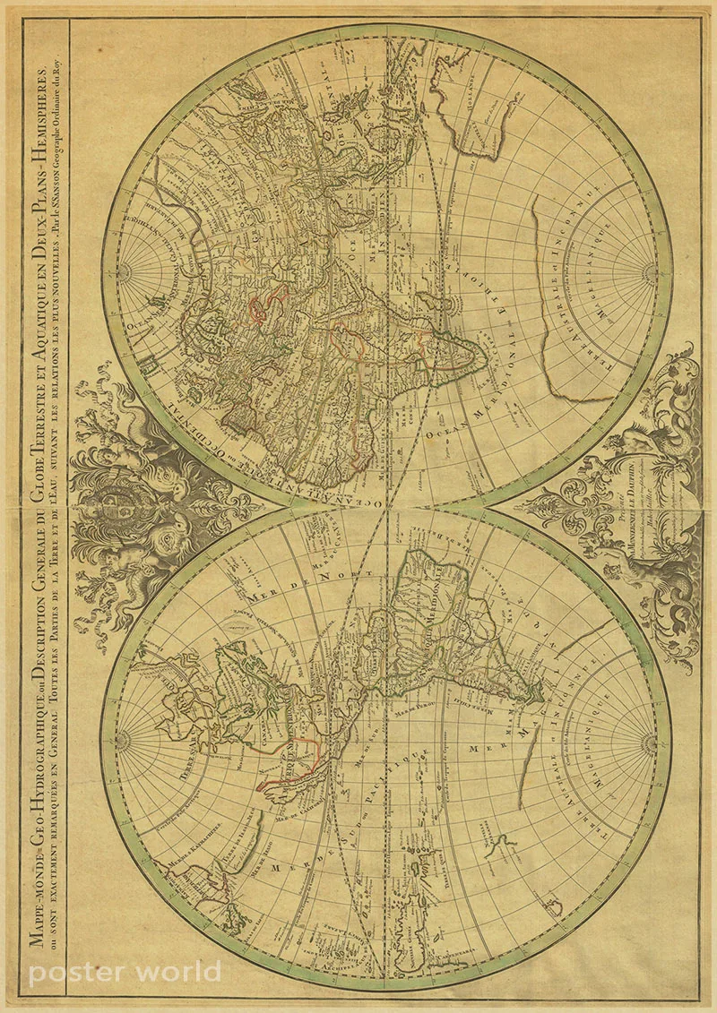 Винтажная карта мира украшение дома детальный античный плакат ретро тканевый плакат Глобус старый мир морская карта подарки