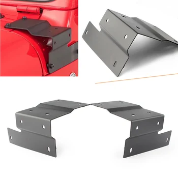 

Lower A-Pillar LED Light Mount Bracket For 2018 2019 Jeep Wrangler JL Auto Car Parts Accessories 2PCS