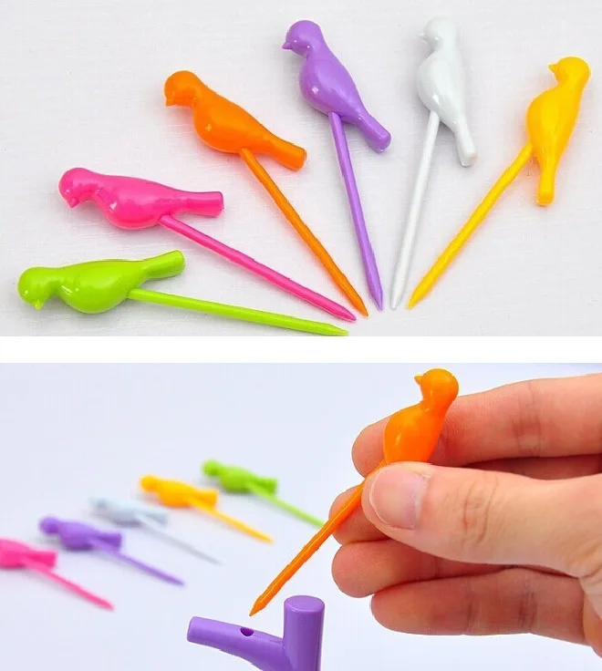 Kitchen Accessories Cooking Fruit Vegetable Tools Gadgets Fashion Fork Set Eco-Friendly Sign 2015 New Hot Sale ss1321