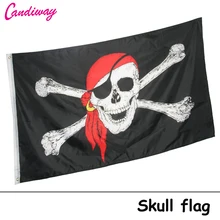 Череп крест скрещенные кости Веселый Роджер Caribbean пиратские флаги баннер старый Роджер 90*150 см фестиваль флаг для домашнего декора N023