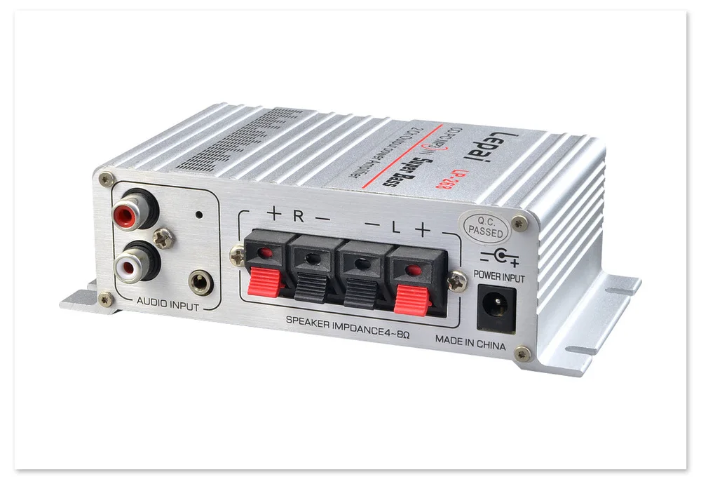 KYYSLB 2019 LP-268 Mini 12V car amplifier hi-fi subwoofer Household Amplifier mp3 2 channel output | Электроника