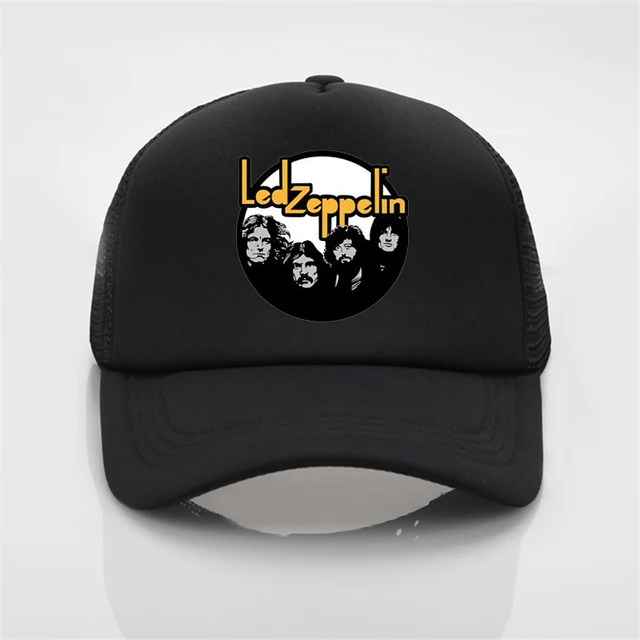 Fashion Hat Led Zeppelin Rock Band Printing net cap baseball cap Men