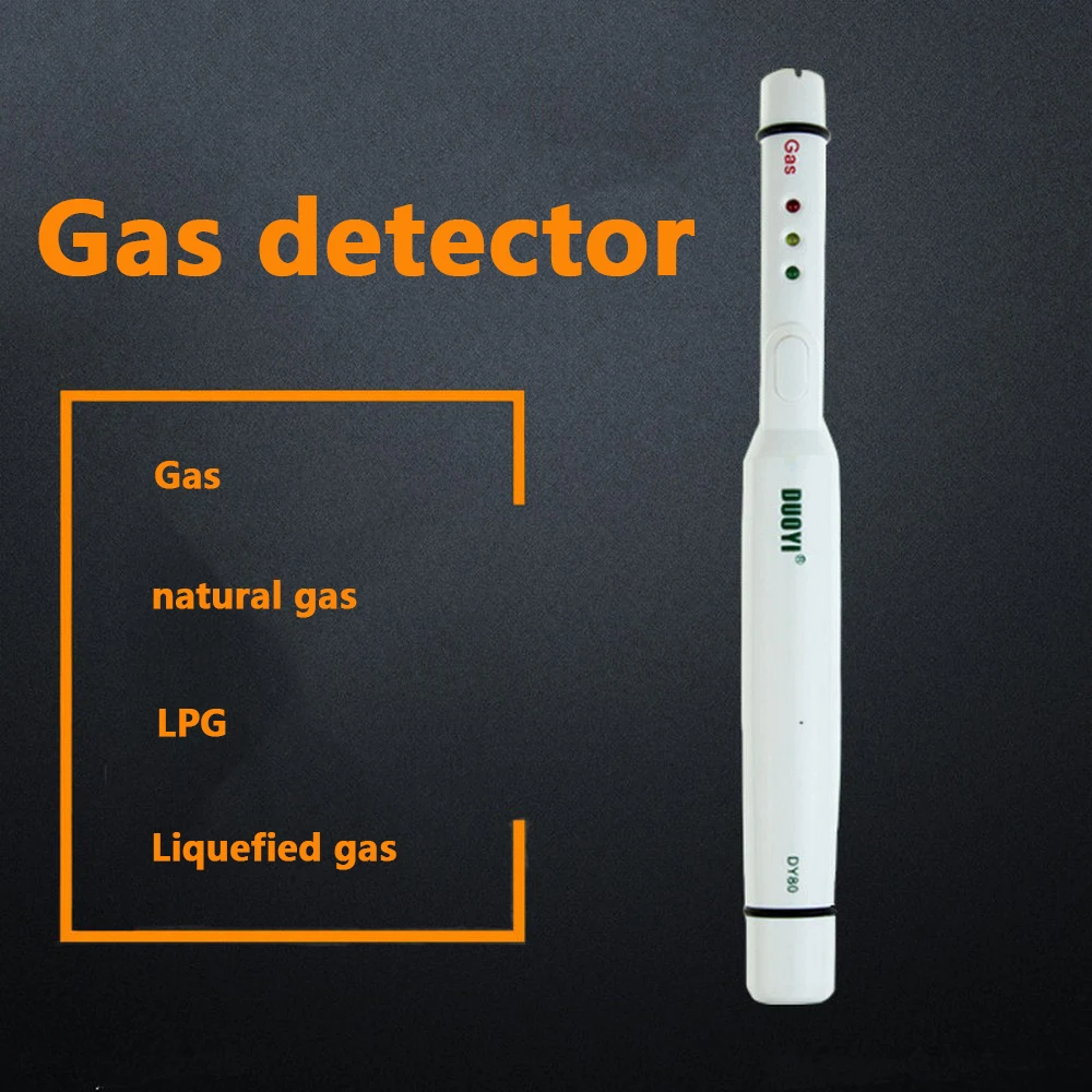DY80 детектор утечки горючего газа детектор утечки газа Тестер природного газа бутан Пропан нг метан сжиженный газ горючий газ