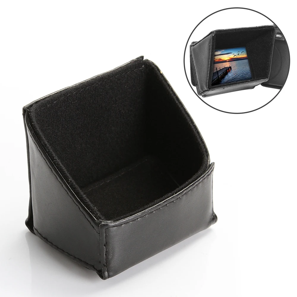 3" LCD Screen Sun Shield Monitor Hood Cover for Canon Nikon DSLR Camera