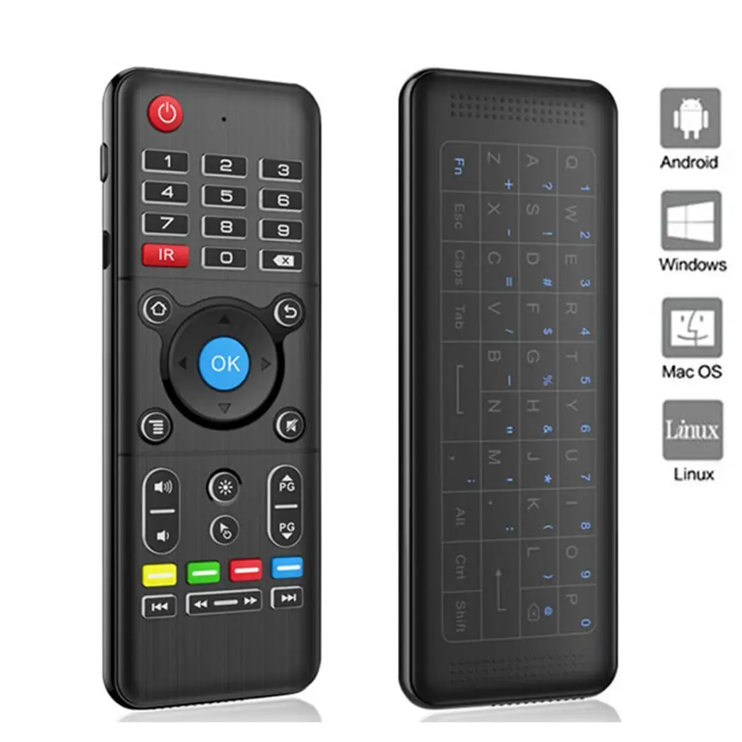 Touch Wireless Keyboard Remote Control with