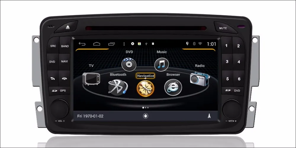 Perfect Car Multimedia Radio CD DVD Player GPS Navi Map Navigation Audio Video Stereo For Mercedes Benz Vaneo 2002 2003 2004 2005 15