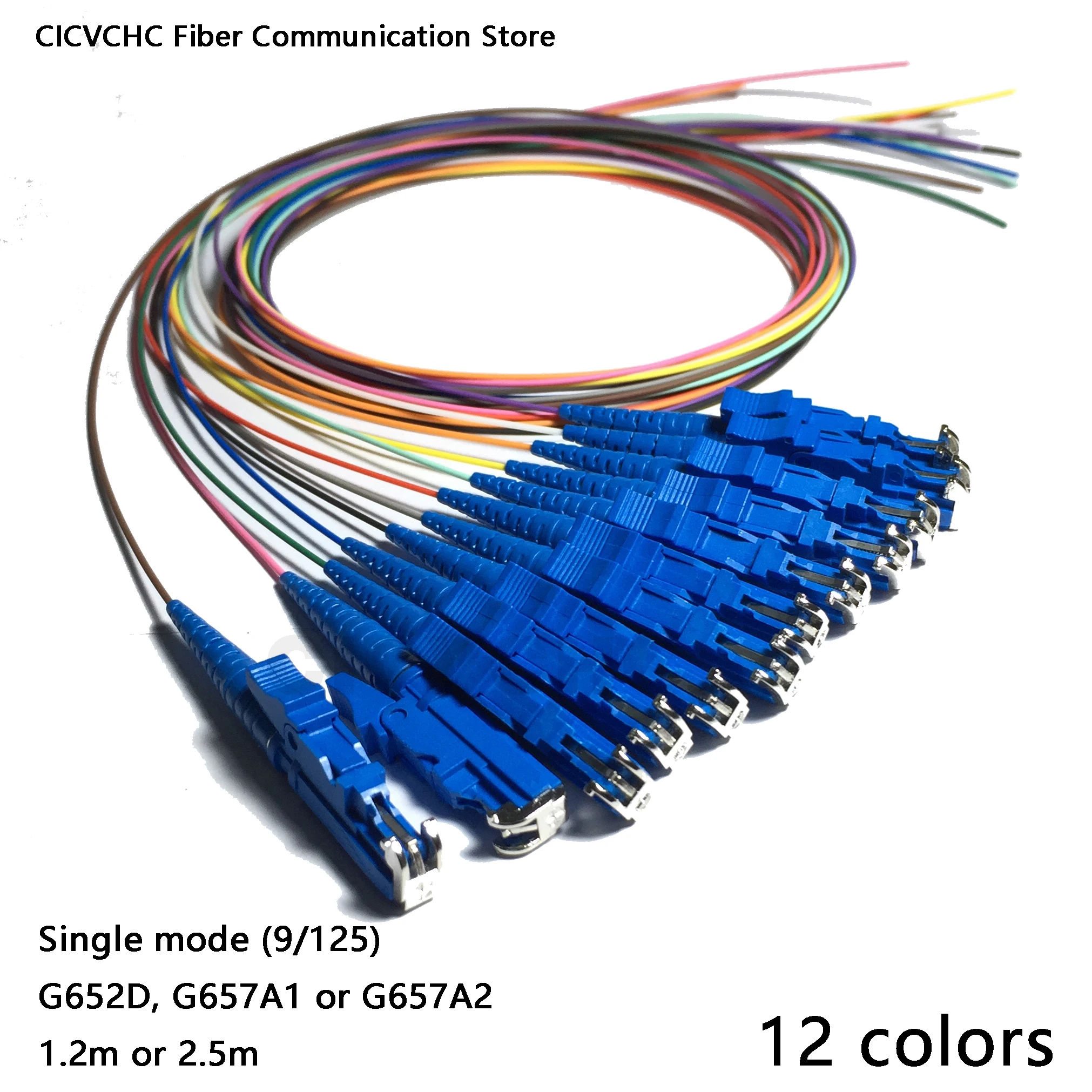 Оптоволоконный соединитель LSH (E2000)/UPC-SM(9/125)-G652D