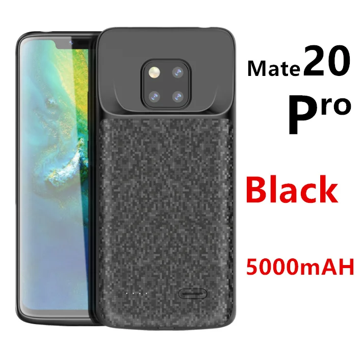 Gagaking Аккумулятор Чехол для huawei mate 8 9 10 20 ультратонкий перезаряжаемый Расширенный банк питания чехол для mate 10Pro mate 20Pro - Цвет: for Mate20 Pro5000mA