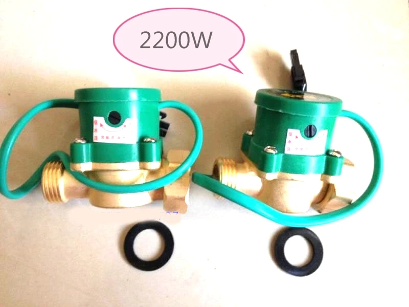 

NEW HT-801 2200W Cold & Hot Water 40mm - 40mm 220V Circulation Flow Switch Booster Pump Flow Switch 4A