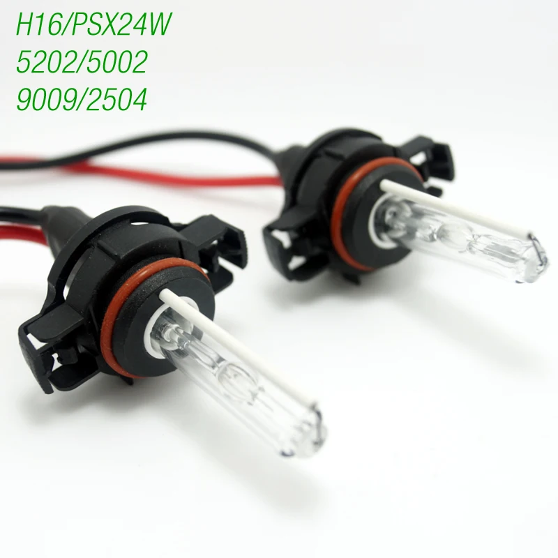 FEELDO 5 пар Авто 12 в 35 Вт H16/PSX24W/5202/5002/9009/2504 лампочка HID 4300K 6000K 8000K 10000K 12000K #3953|hid bulb|auto