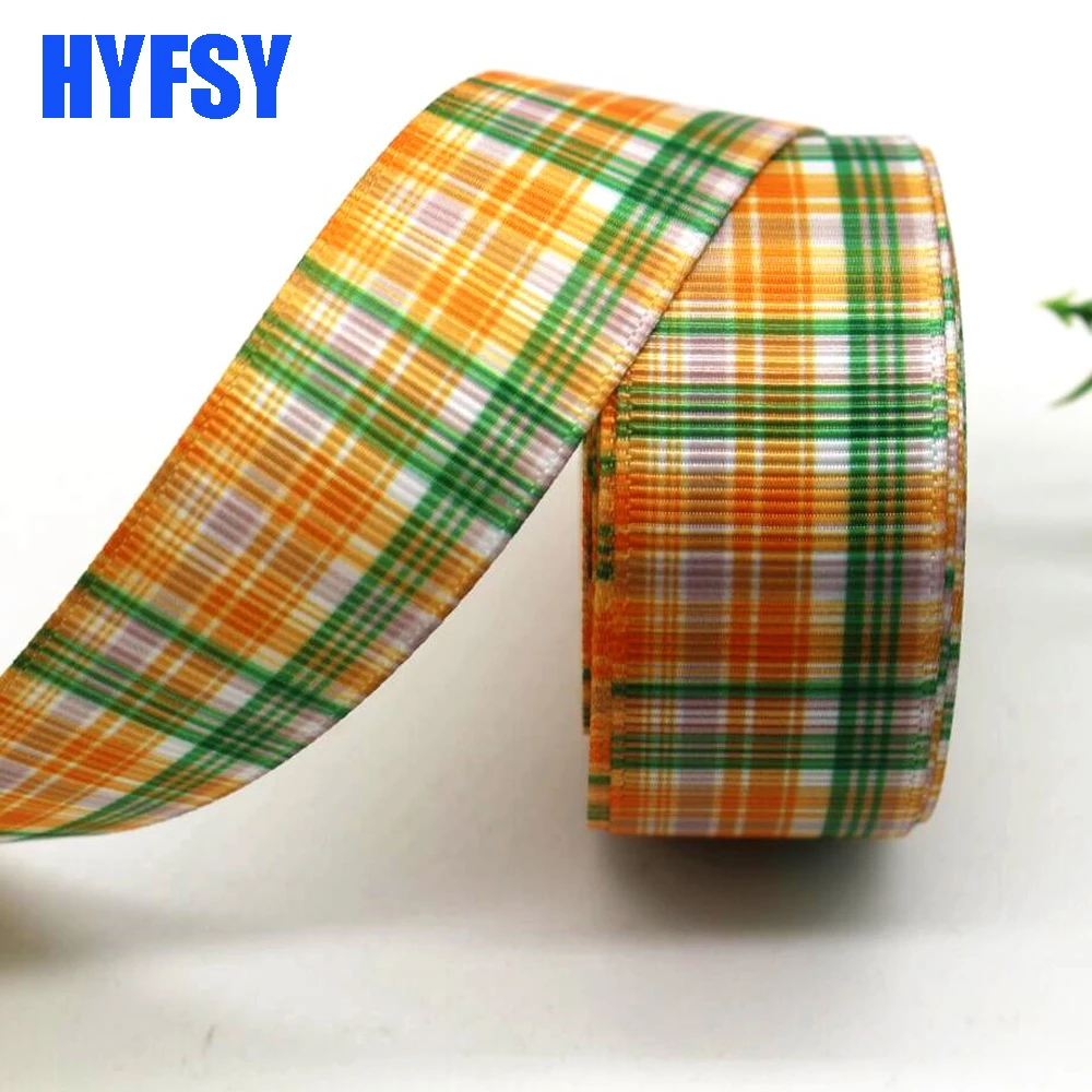 1.25mm 38mm Grid lattice ribbon decoration ribbon supplies wrapping ribbon grosgrain ribbon lace trim ribbon 10 yards for DIY
