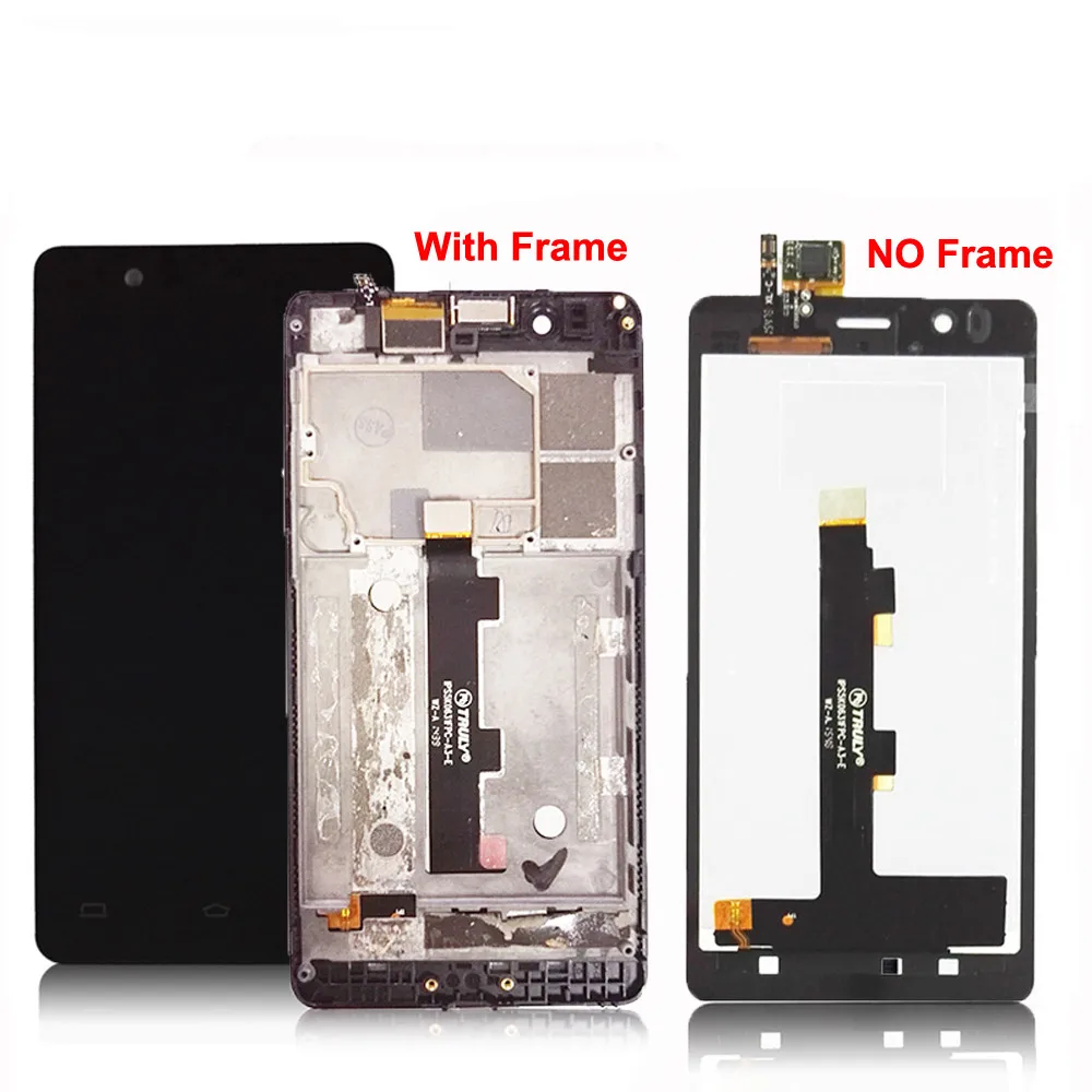 

100% Tested LCD Screen For BQ Aquaris E4.5 LCD Display +Touch Screen Assembly LCD Digitizer With Frame+Free Tools