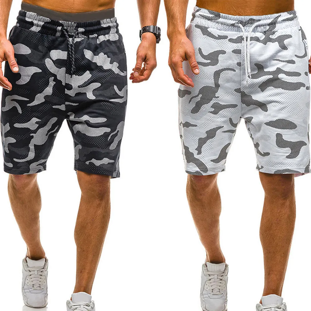 Для мужчин летние Повседневное мягкая и удобная обувь Comouflage грузовые шорты брюки L50/0211