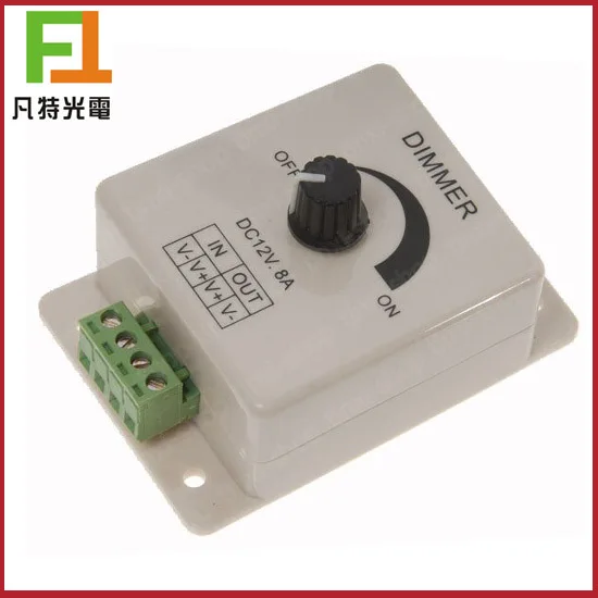 LED strip light dimmer 12 24V 100pcs/lot brightness adjustable LED