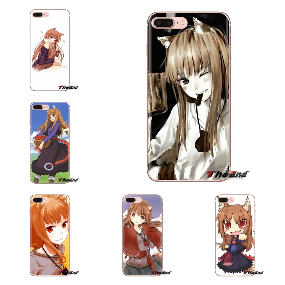 

Transparent Soft Shell Covers Spice and Wolf For Huawei Mate Honor 4C 5C 5X 6X 7 7A 7C 8 9 10 8C 8X 20 Lite Pro