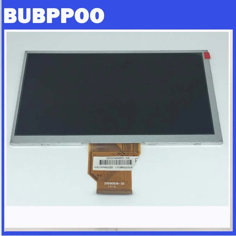 

BUBPPOO NEW 7inch TFT lcd display LCM AT070TN90 V.1 800*480 resolution thickness 3mm TFT for Car DVD LCD