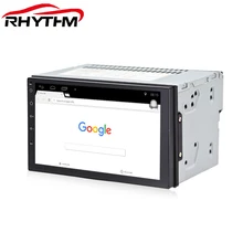 Rhythm Quad Core 7″ 2 Din Android 7.1.1 Car DVD Radio Multimedia Player GPS Navigation for bmw e46 ford focus 2 bmw e39 passat