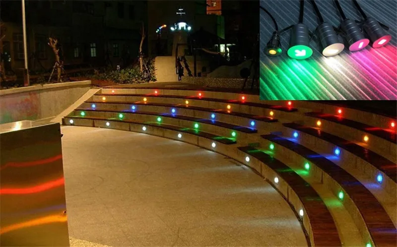 Lâmpada de Parede Luz do Assoalho ao ar Livre Foco Exterior Faretti Calpestabili Canto Luz Led Solar Suelo Passo 12 v 22 Lâmpadas solares