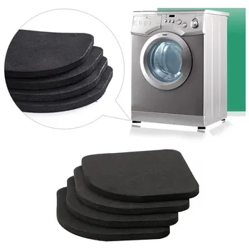 

MEXI 4 pcs Multifunctional Anti Vibration Mat For Refrigerator Washing Machine Pads
