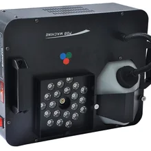 Акция светодиодная дымовая машина 1500 Вт машина для тумана DMX512 Pyro по вертикали DJ сценическое освещение оборудование с дистанционным управлением