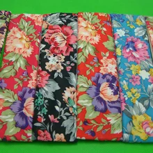 120 шт. розы Цветочный принт нейлон стрейч Банданы для мужчин, головные уборы " х 8"