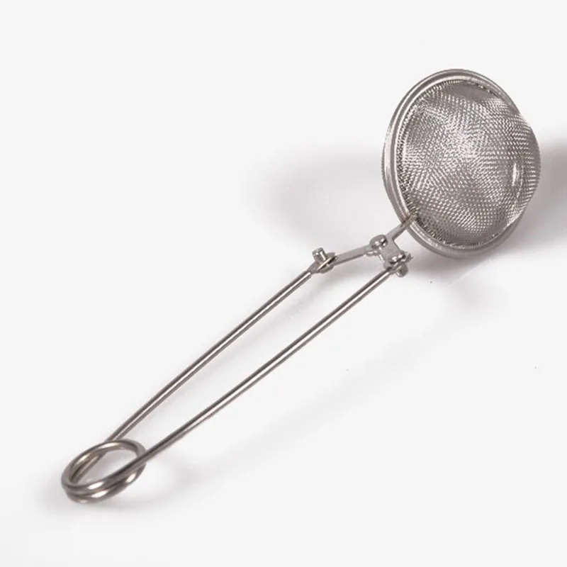 

15cm/5.91" Silver Stainless Steel Tea Infuser Filter Strainer Mesh Ball for Loose Leaf Tea Spice