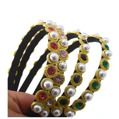 

2019 women new pearl hairbands Baroque headbands