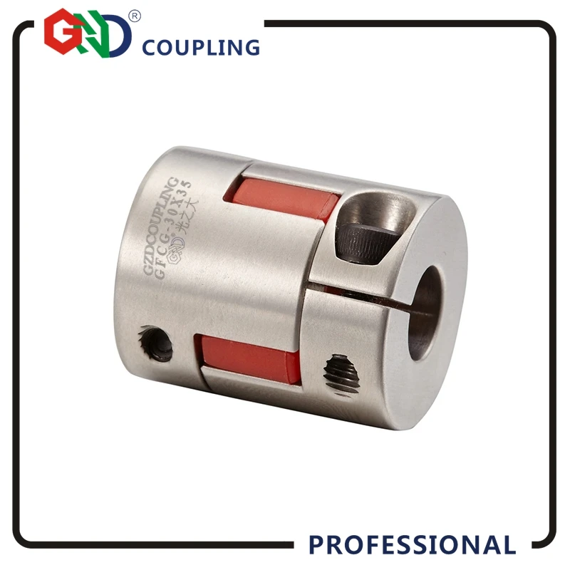 

Encoder stepper motor GND D20 L25 hole minimum 6mm maximum 24mm jaw clamping flexible CNC flange kupplung wellen 8mm motor shaft