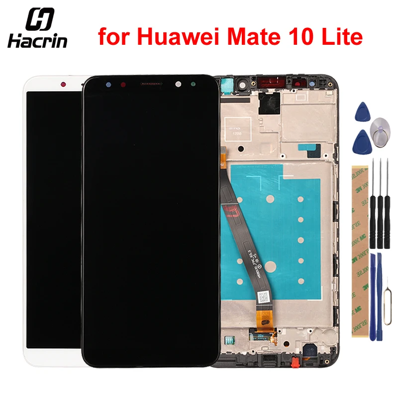 

For Huawei Mate 10 Lite LCD Display Touch Screen With Frame Digitizer Assembly Sensor Screen Replacement For Huawei Mate 10 Lite