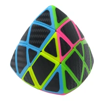 Наклейка из углеродного волокна, магический куб, скоростной профессиональный магический куб, нечетный рисовый кубик в форме клецки, игрушка для детей, обучающая головоломка, игрушки(C5