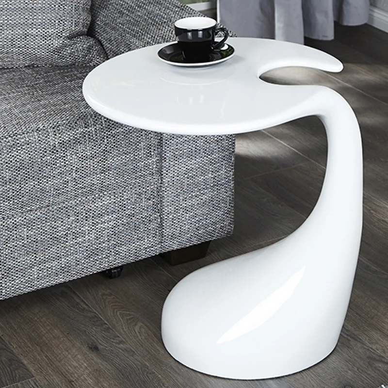 ABS Droplet Coffee Table Living Room Furniture End Table Modern Side Table