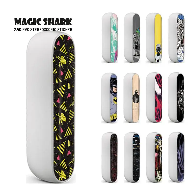 

Magic Shark Skeleton Popeye Merry Christmas Batman Tiger Code Skull 2.5D Case Cover Wrap Sticker for IQOS 3 3.0 085-100
