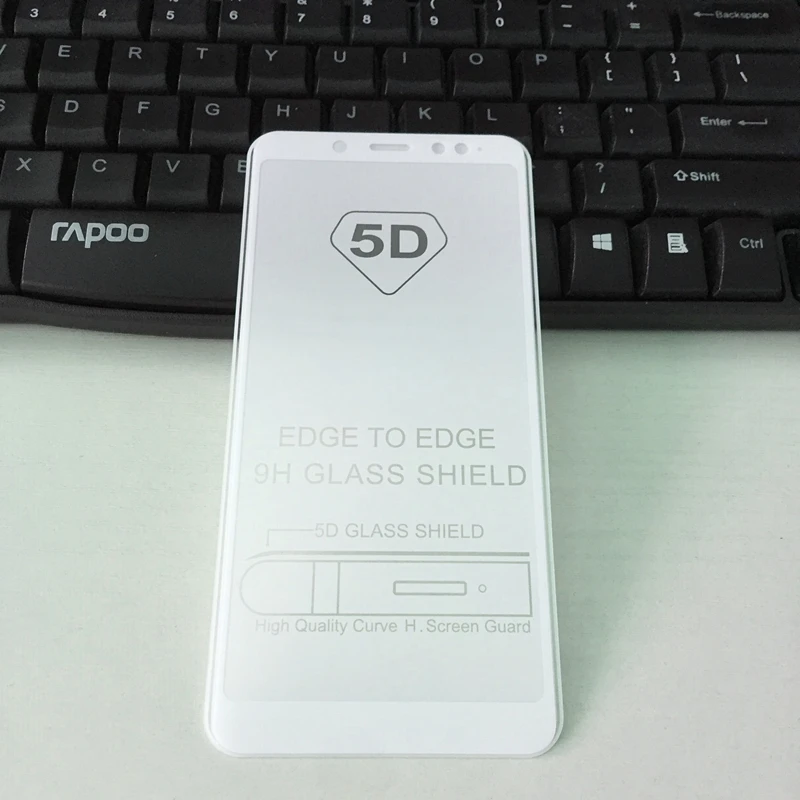 

For Glass Xiaomi Redmi Note 5 Screen Protector, 5D Curved Full Cover Tempered Glass For Xiaomi Redmi Note 5 Pro Glass Phone Film