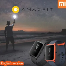 English version xiaomi huami amazfit bip smart watch amazfit pace Heart Rate bluetooth smartwatch xiaomi amazfit watch men #C0