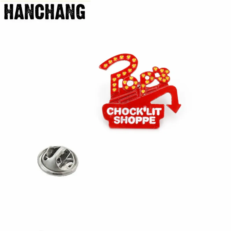 

Riverdale TV Series Pop's Chock'lit Shoppe Red Enamel Pins Brooch Lapel Button Clothes Badge Pins