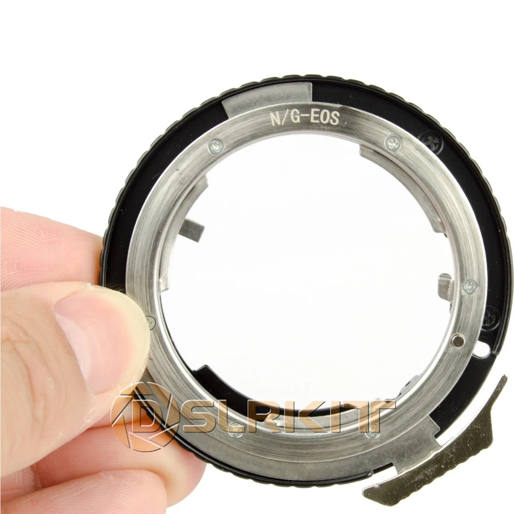 adaptador de lente para Nikon G AF S AI F, lentes y Canon EOS EF, adaptador de montaje 650D 600D 550D 1100D 60D 7D 5D|lens adapter ring| ringring for nikon -