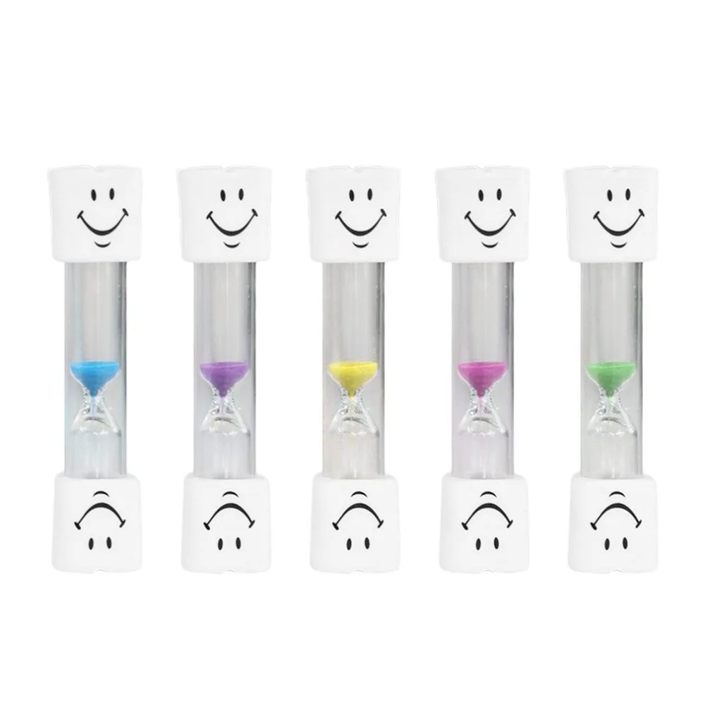 

Lovely Smile Face Timer 3 Minute Teeth Toothbrush Brushing Timer Mini Smiling Face Hourglass Sand Clock Timer