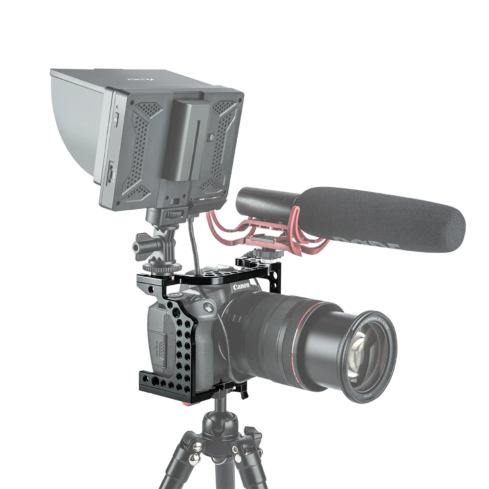 Viltrox CR 01 камера клетка для Canon EOS R полная Рамка Rig ручка Estabilizador Celular Diy комплект