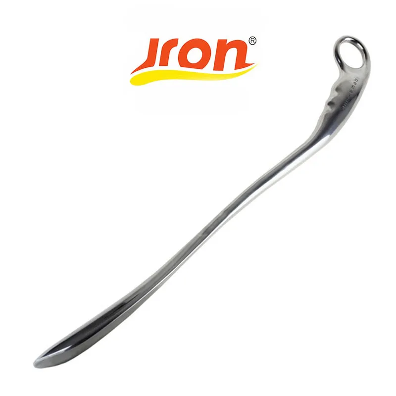 Achat Jron Métal Chaussures Cornes Titane Alliage Chaussures Cuillère En Acier Inoxydable Pull Long Chausse pied Pratique Portant Chaussures Corne Et Cuillère