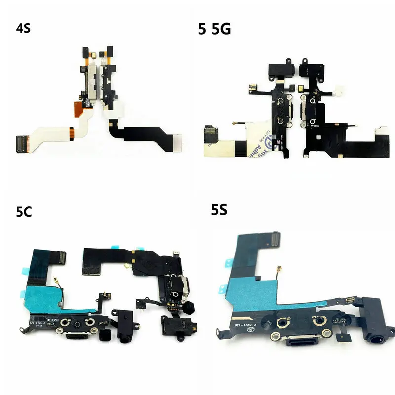 Оригинальная зарядная Гибкая док станция для iPhone 4S 5 5C USB разъем зарядки с