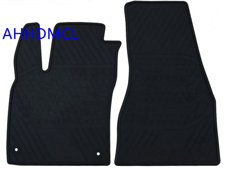 

Car Rubber Floor Mats Anti-Slip Mat Carpets Feet Pad For Smart 2015 2016 2017 Left Hand Drive