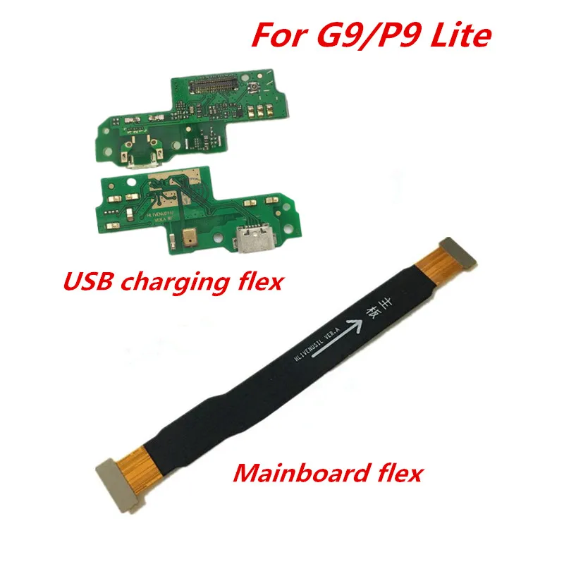 USB зарядная плата для Huawei P9 Lite / G9 порт зарядки гибкий кабель и материнская