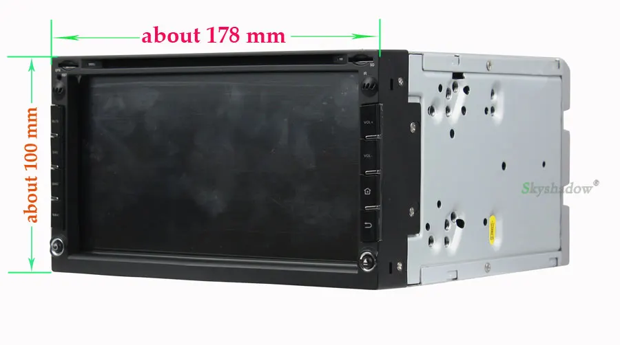 Discount IPS HD TDA7851 Android 9.0 4GB RAM 32GB ROM Octa Core Car DVD Player GPS Glonass Map Disc RDS Radio wifi Bluetooth For universal 4