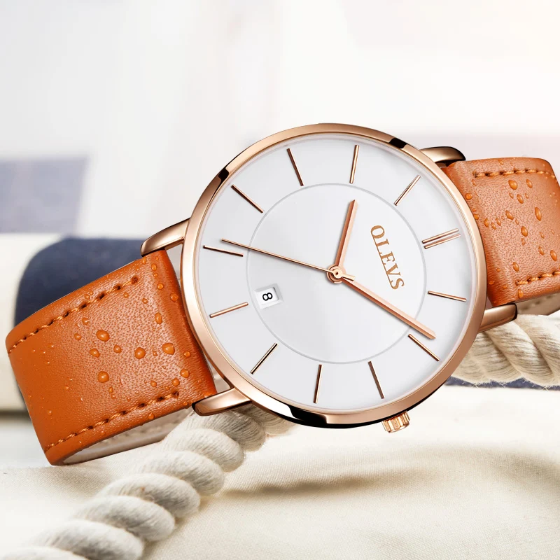 OLEVS Роскошные Брендовые мужские наручные часы для женщин relogio feminino женский
