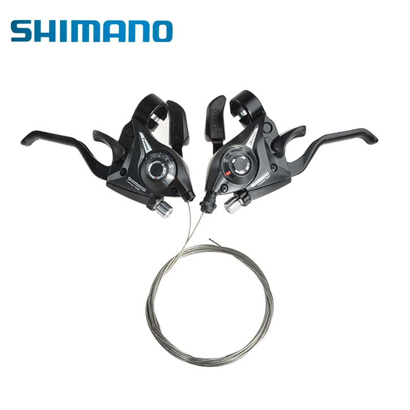 

SHIMANO ST-EF51-8 3x8 S 24 Speed MTB Bicycle Brake Shifter Set Mountain Bike Brake Levers amp Shift Levers