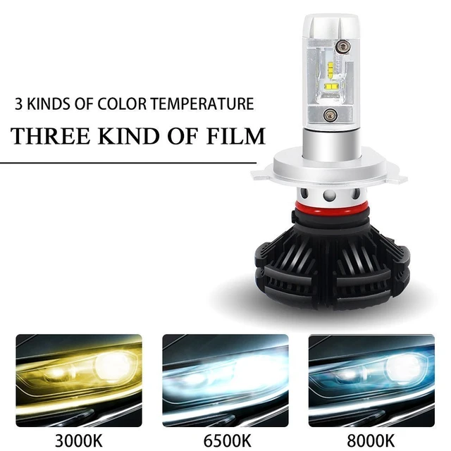 H1 LED Headlight Kit - 6000K 8000LM with Philips ZES Chips