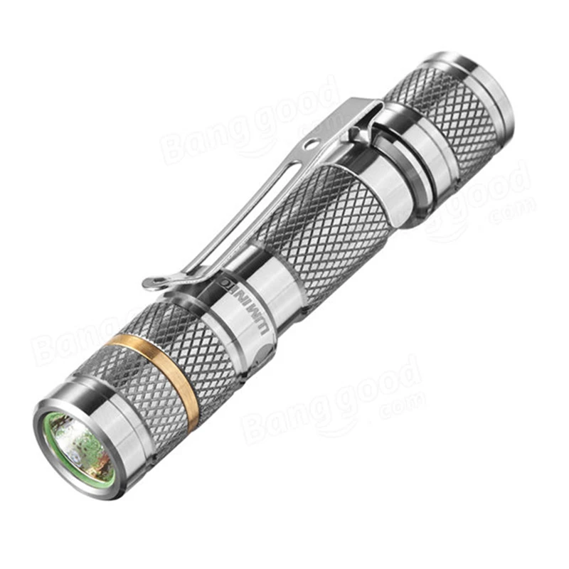 

Lumintop Tool Ti 3 modes 110 lumens XP-G2 R5 LED Nichia 219B LED Flashlight Waterprof Titanium Mini AAA Torch LED Light